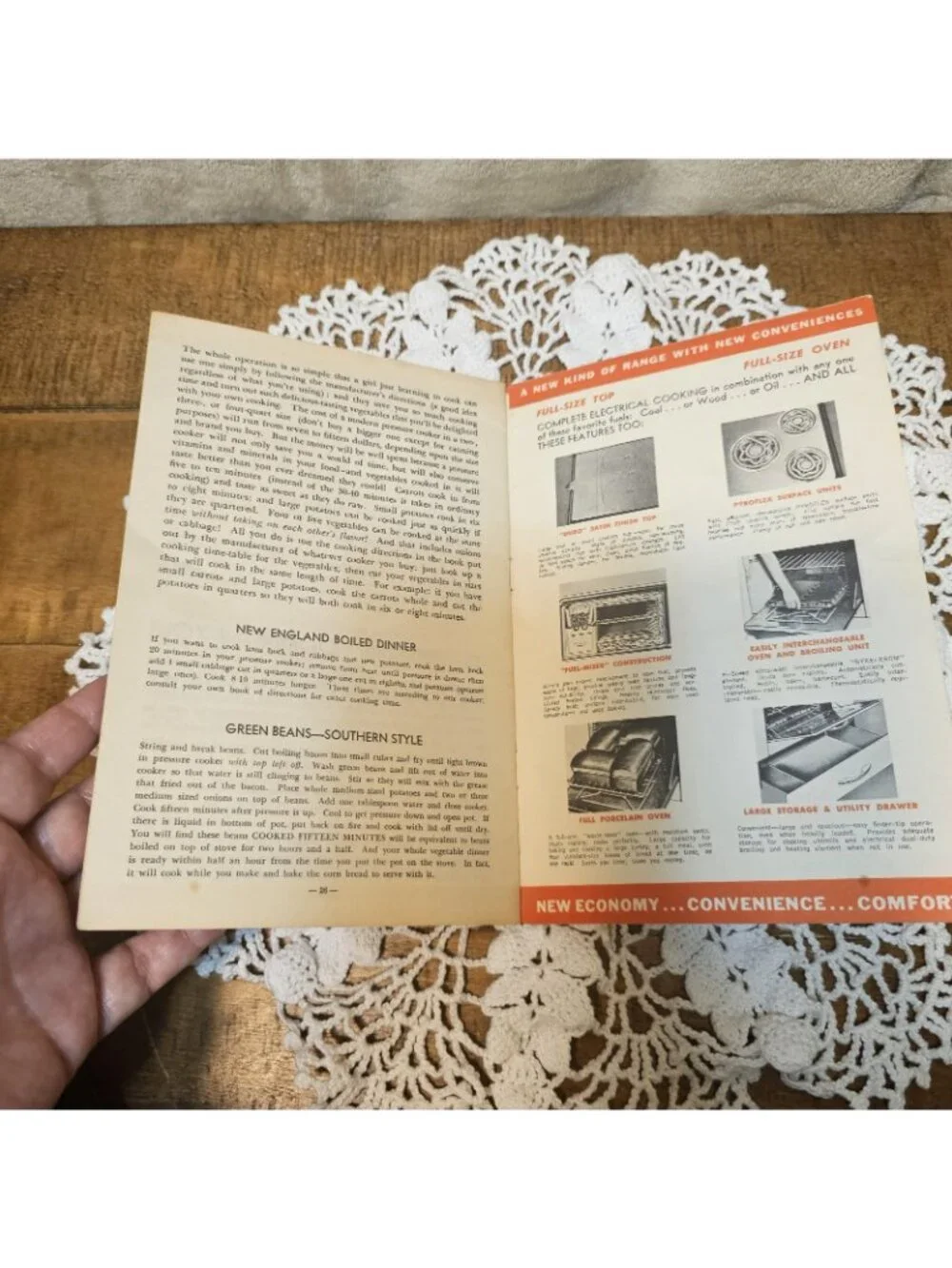 Vintage The 1949 Allen Princess Money Saving Cook Book Parlor Furnaces Ranges